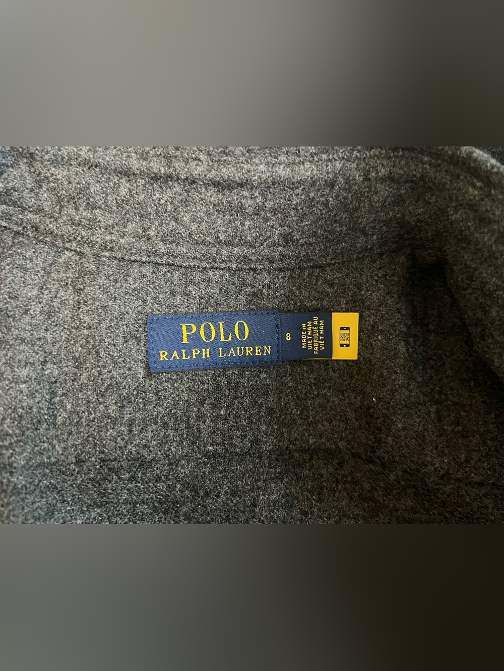 Polo Ralph Lauren Utility Wool Belted Midi Shirtdress - Picture 9 of 10